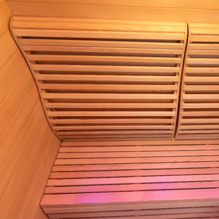 3 Person Single Bench Indoor Sauna