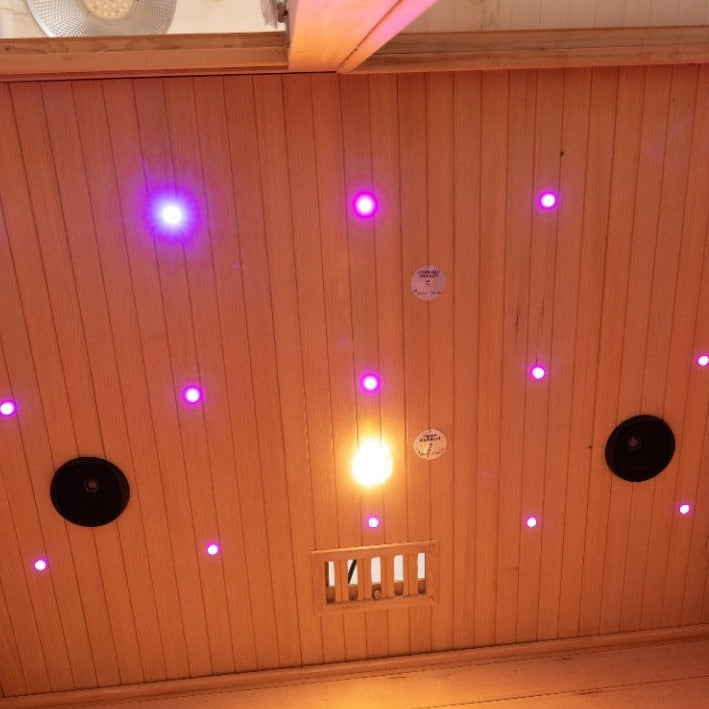 3 Person Single Bench Indoor Sauna