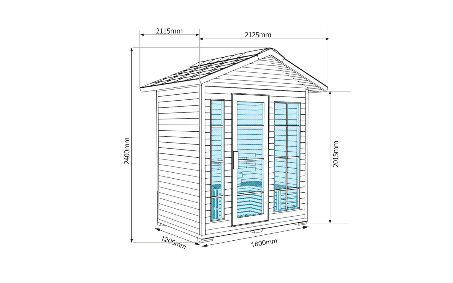 Traditional Outdoor Sauna