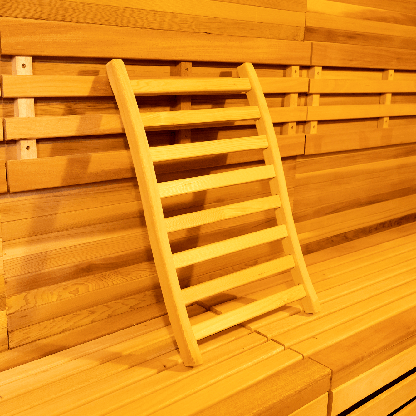 Dual Bench Modern Box Outdoor Sauna