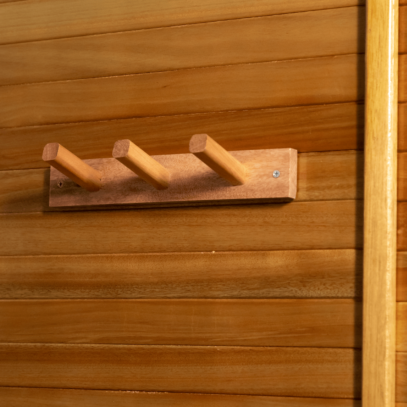 Dual Bench Modern Box Outdoor Sauna