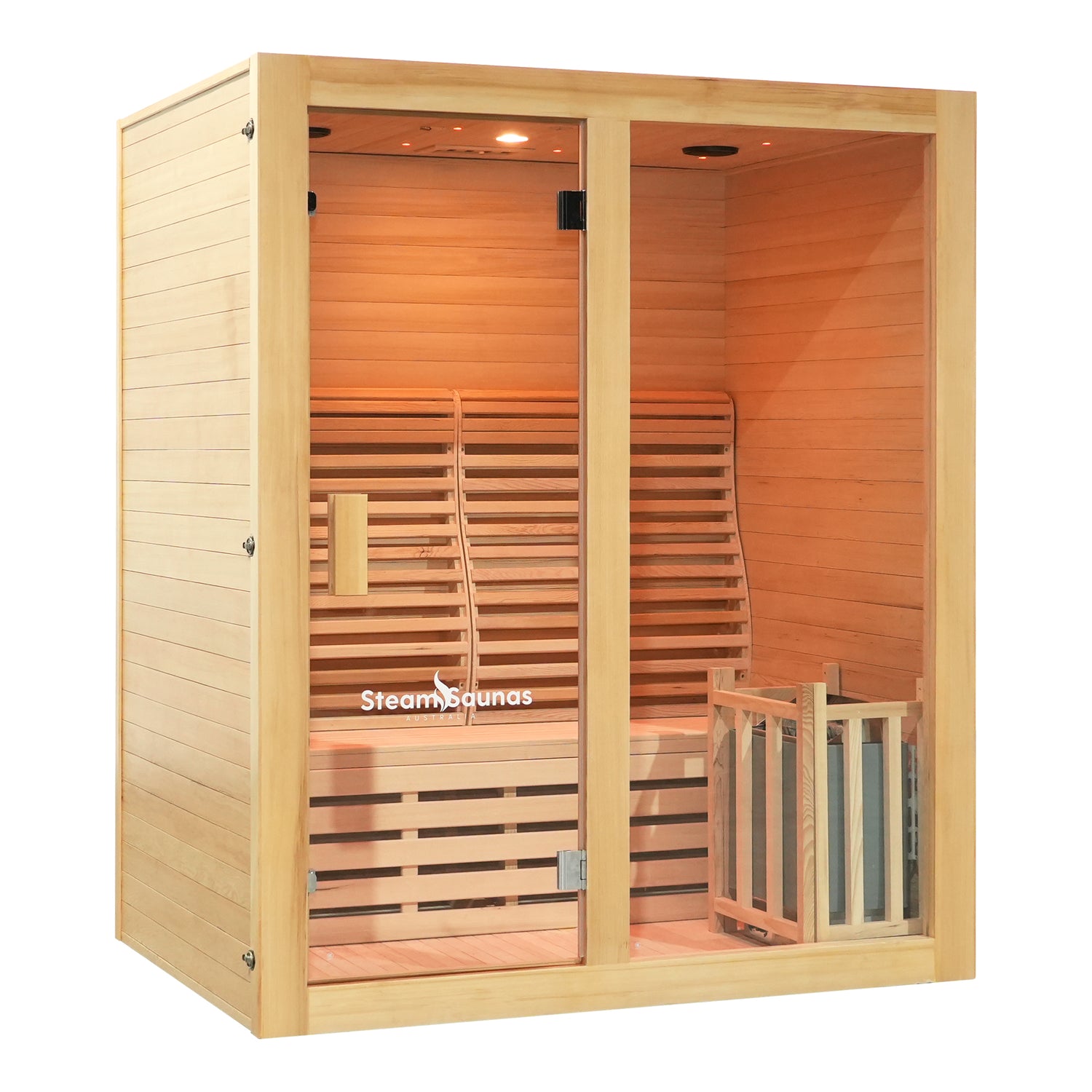 At home traditional sauna