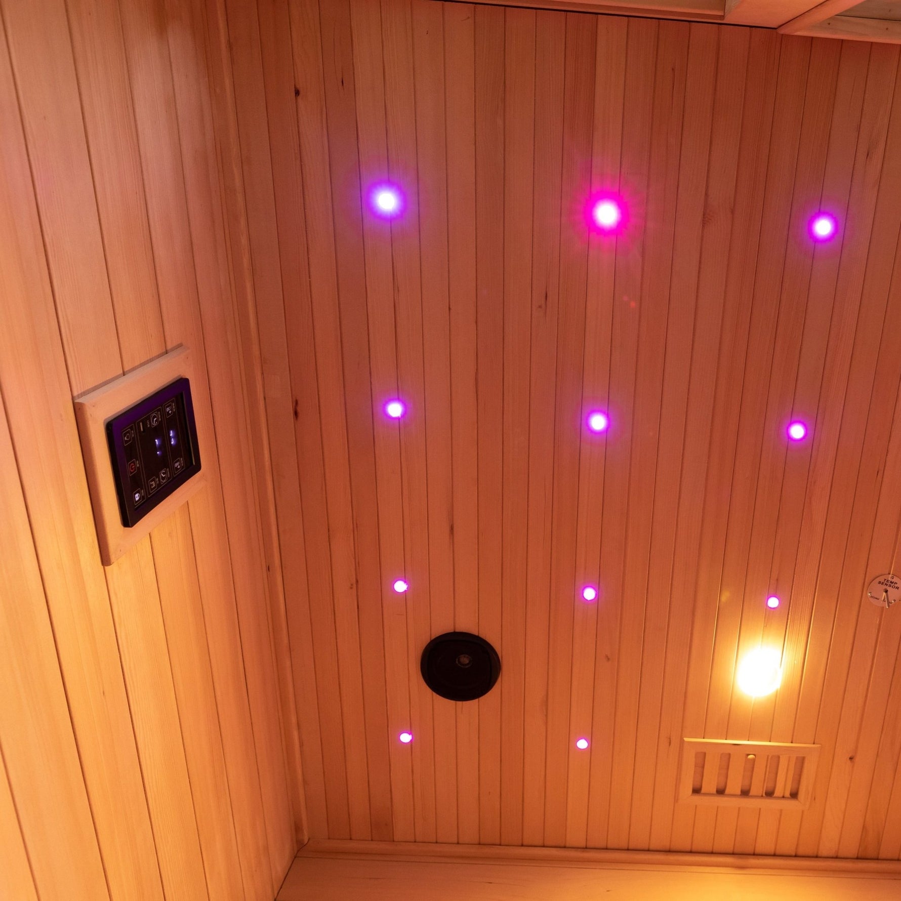 6 Person Dual Bench Indoor Sauna - Steam Saunas