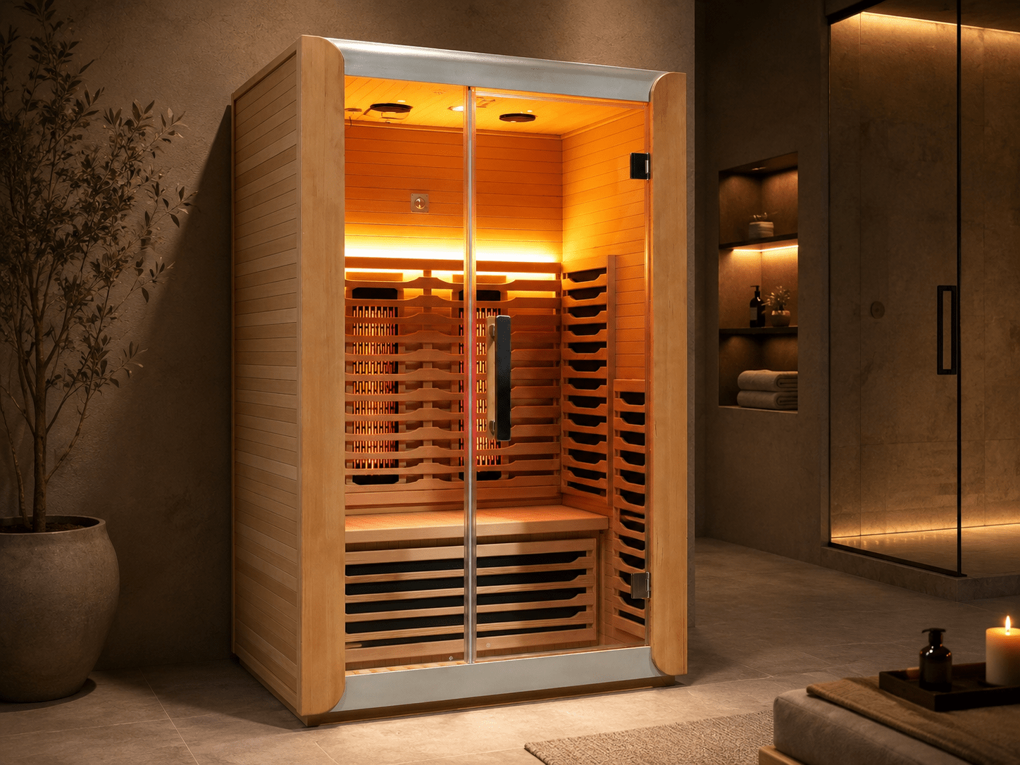 Full Spectrum Indoor Sauna - Steam Saunas