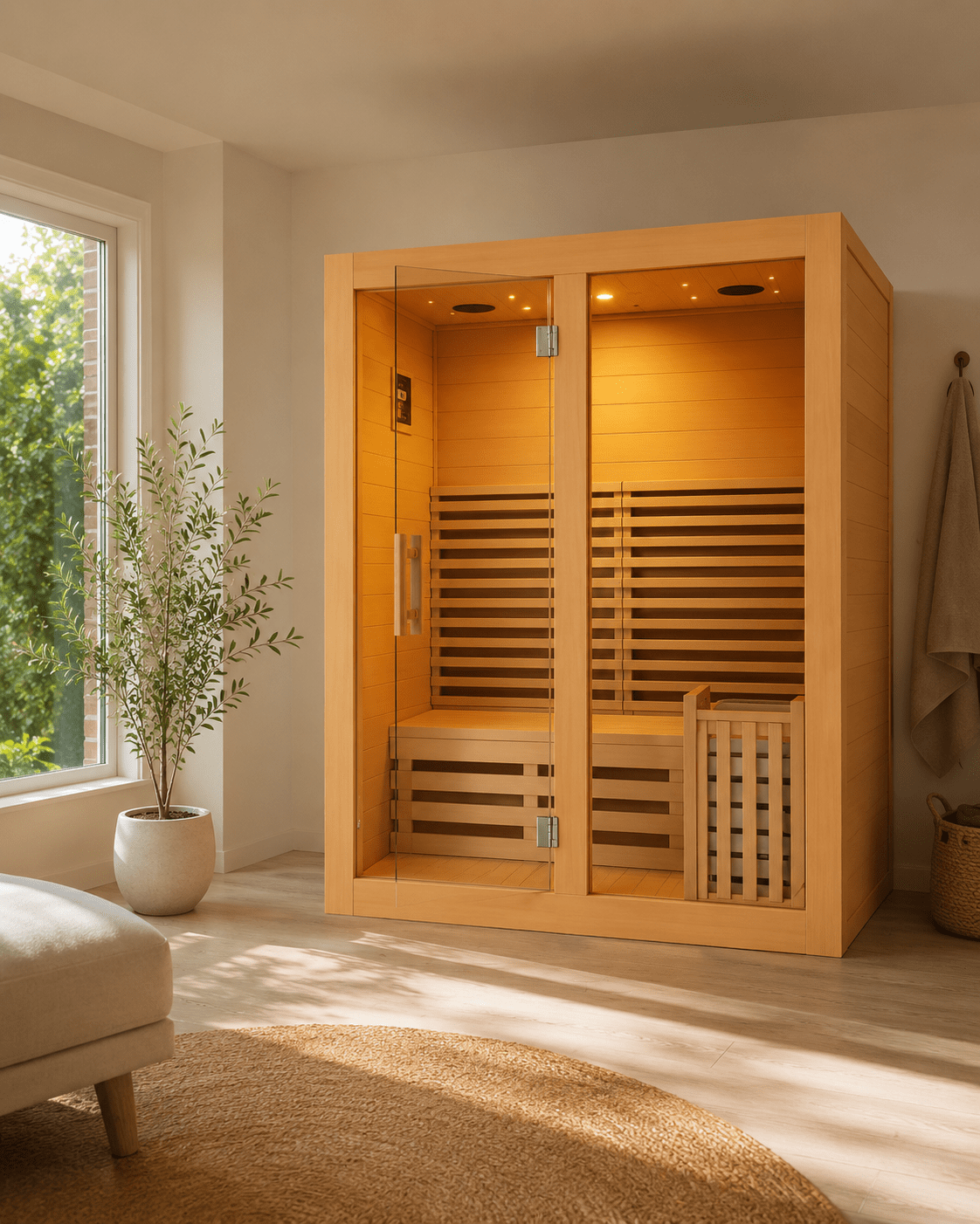 Steam Saunas Australia 3 Person Indoor Sauna - Steam Saunas