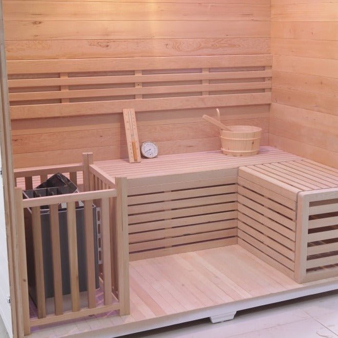 Traditional Outdoor Sauna - Steam Saunas